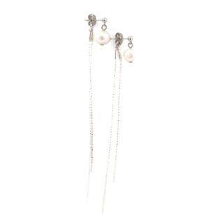Boucles d'oreilles Charlotte perle d'eau douce