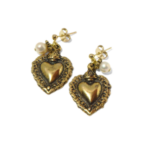 Boucles d'oreilles Billie coeur