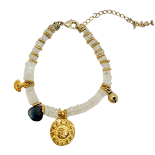 Bracelet Ananda Labradorite Blanche