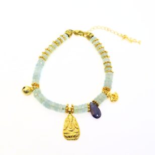 Bracelet Ananda Aigue-Marine