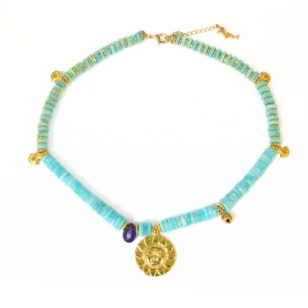 Ras de cou Ananda Amazonite