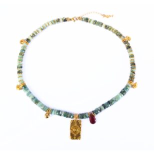 Ras de cou Ananda Emeraude