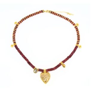 Ras de cou Ananda Grenat
