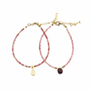 Bracelet Joséphine Rhodonite