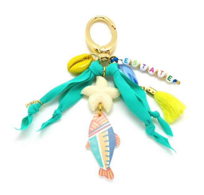 Porte-clés ou bijoux de sacs Nadia