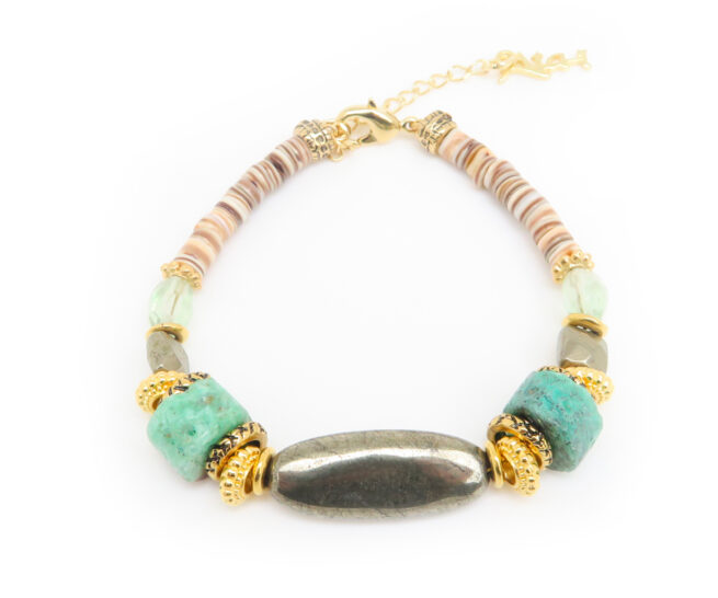 Bracelet Yna Pyrite