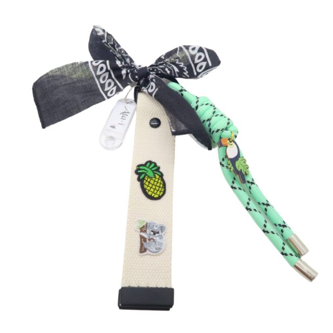 Porte-clefs Candy bar noir