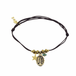 Bracelet cordon Maddalena Choco