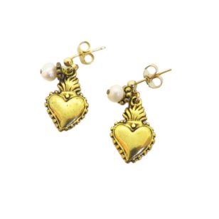 Boucles d’oreilles Billie petit coeur