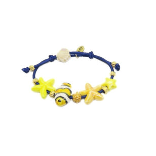 Bracelet élastique Acqua jaune