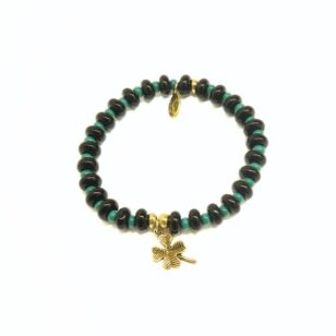 Bracelet Cocktail jade onyx et vert