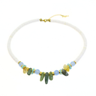 Ras de cou Yna Kyanite